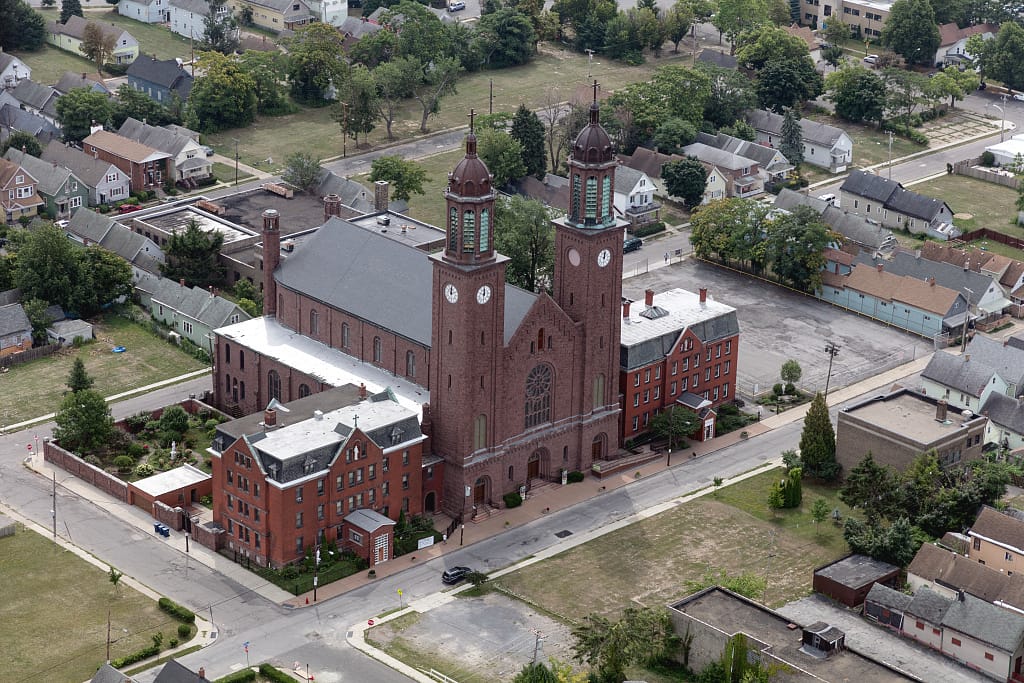 Corpus Christi Catholic Church, New York - Catholic Stock Photo