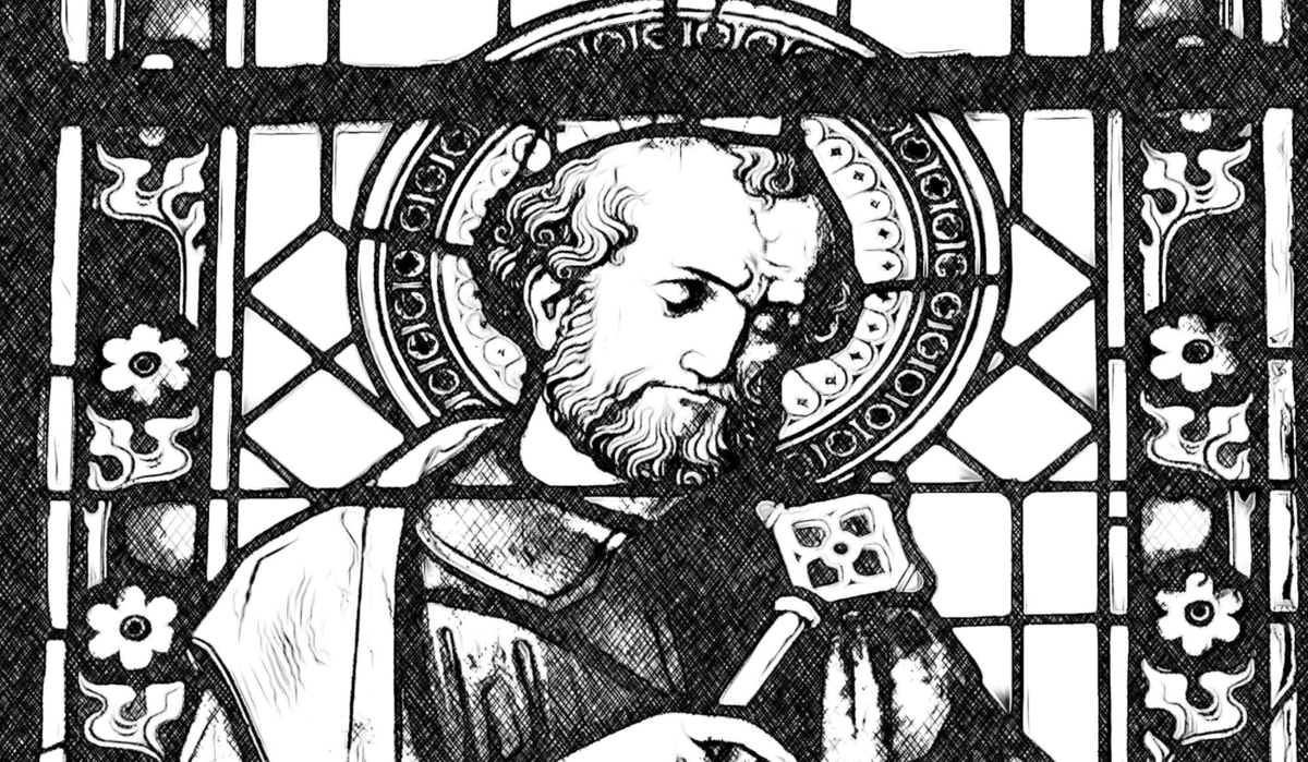 Saint Peter - Catholic Coloring Page