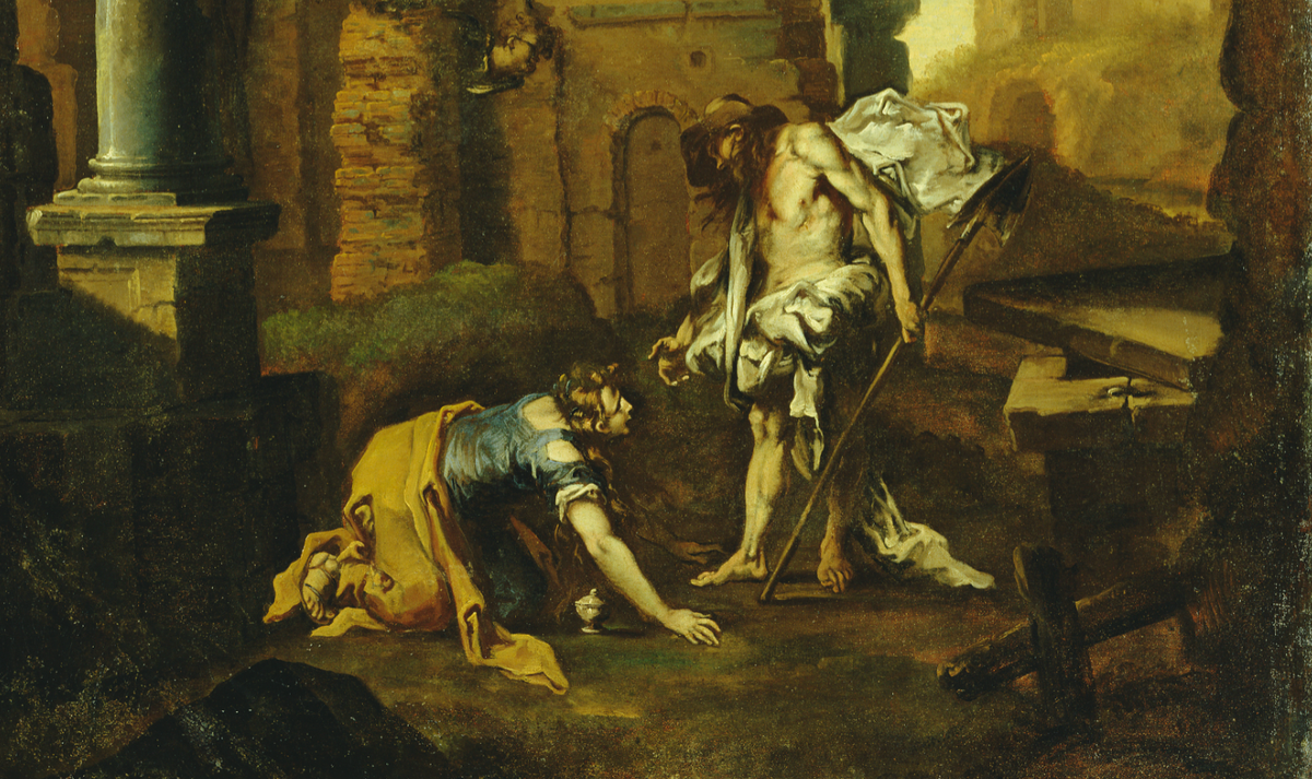 Noli Me Tangere (1705–1710) by Alessandro Magnasco - Public Domain Bible Painting