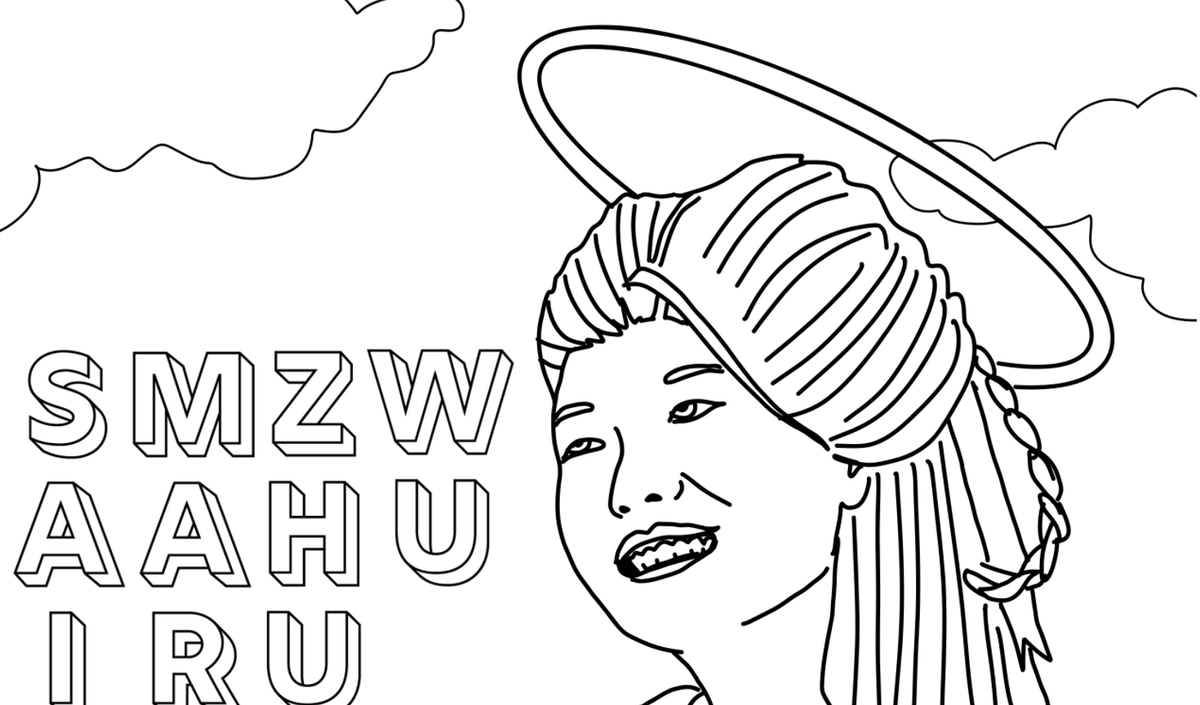 Saint Mary Zhu Wu - Catholic Coloring Page