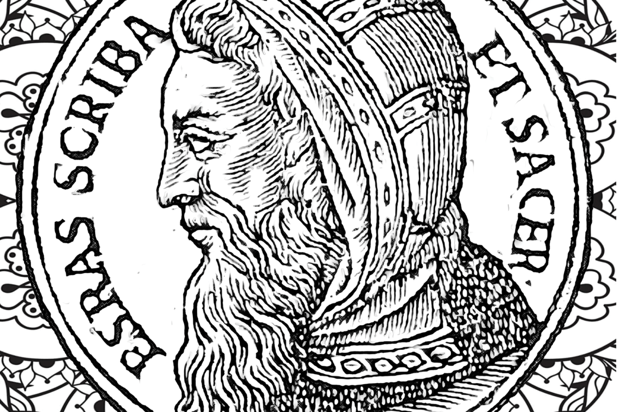 Esdras (Ezra) - Bible Coloring Page
