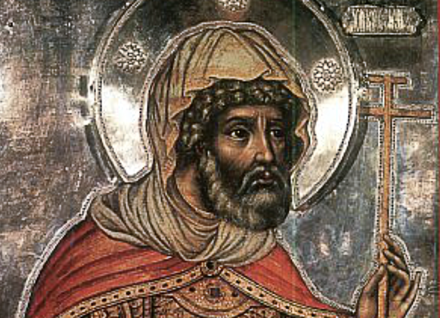 Longinus the Centurion (1680) by Fyodor Zubov - Public Domain Catholic Painting