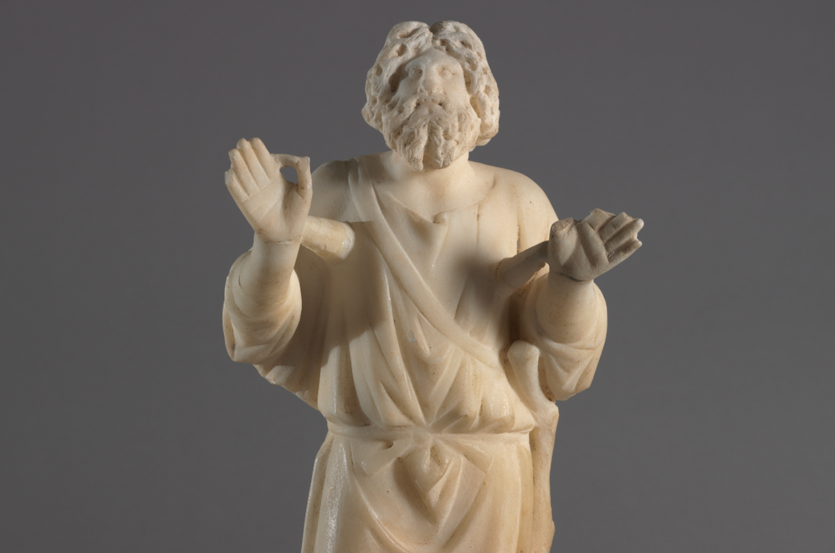 Jonah Praying Statue (c. 290) - Catholic Stock Photo