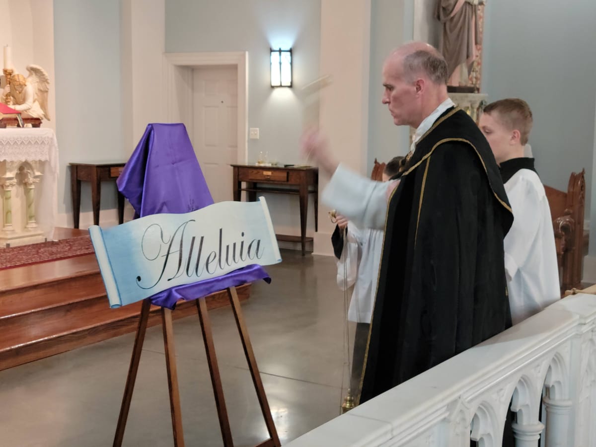 The Dismissal of the Alleluia 2022