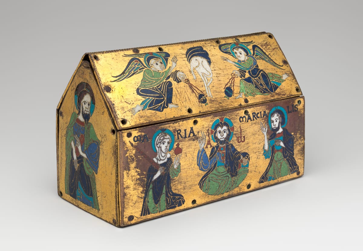 Chasse of Champagnat (1150, French) - Catholic Stock Photo