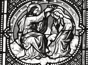 Virgin Mary Coloring Pages