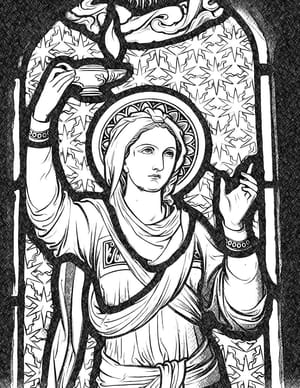 Catholic Symbols Coloring Pages